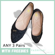 FB Korean Fashion 2k Style Gaze With Bracket Pointed Doll Shoes 666-K7