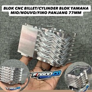 CNC BILLET BLOCK MIO MODEL AIRIP CYLINDER BLOCK MIO FFA BILLET LINER BLOCK MIO BILLET CNC LENGTH 77M
