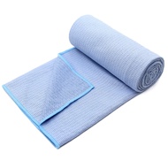 Hot Yoga Towel, Non-Slip Yoga Mat Towel with Silicone Grip Dots Absorbent Microfiber Towel for Exerc