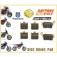 Husqvarna Disc Brake Pads SM450R SM610IE SMS630 SRM630 SM701 Supermoto701 Gold