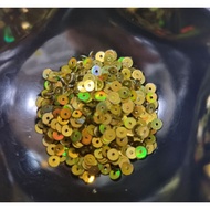 4mm flat Indian disc borci sequins code E1-4mm per 100 grams