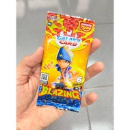 SR Boboiboy Card Pek Blazing Frost 9/9 - Boboiboy Sopan SR