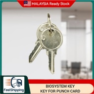 KEY FOR PUNCH CARD MACHINE | BIOSYSTEM KEY *TIMI KEY