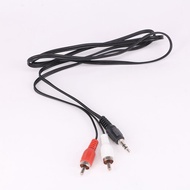 QIUHANG 7AIY for Adapter Speaker TO Computer Mini 3.5mm jack Audio Line Cable 3.5mm to 2 RCA Stereo