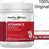 Healthy Care Vitamin E 500IU 200 kapsul Vitamin E 500 IU Stok Terbatas