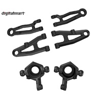 4Pcs Front Upper & Lower Arm for SG 1603 SG 1604 SG1603 SG1604 1/16 & 2Pcs Front Steering Cup Wheel 