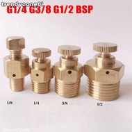 TRENDYZONE0I 1Pcs Air Release Valve, PN 1.6 Mpa 1/8" 1/4" 3/8" 1/2" BSP Manual Exhaust Valve, for He
