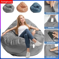 Bean Bag Chair Cover 39x47inch Lazy Sofa Cover Soft Lazy Lounger Bean Bag Chair Cover Breathable Waterproof Beanbag Cover Lazy Sofa Cover for Living Room