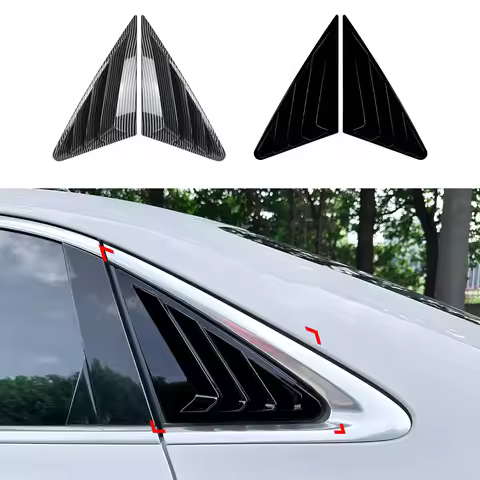 Applicable to Audi A3 8Y Sedan Edition 2021+ rear window louver sticker spoiler exterior modificatio