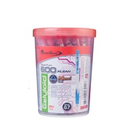 ปากกาลูกลื่น 0.7มม. (แพ็ค50ด้า ควอนตั้ม 600 KLEAN