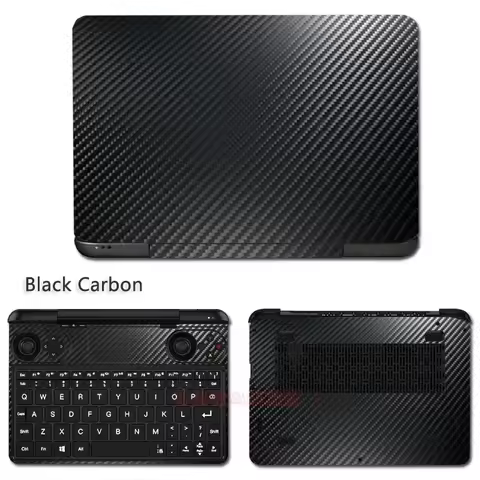 Carbon Vinyl Skin Sticker Cover Protector for GPD Win Max Handheld Gaming 8-inch/GPD P2 max 8.9inch 