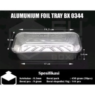 (5 PCS) Aluminum Foil Tray BX344 WITHOUT LID - Aluminum Foil Container