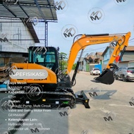 Tigon Excavator TE60HDE - Mini Excavator - 800jt