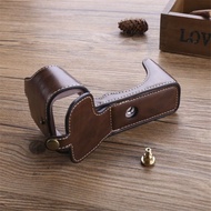 Suitable for Sony ZVE10/A7CZV1m2F Leather Case A7C2 R/R5 Camera Bag A7m4m3/r4 Base A6400