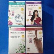 KITSUI KAYA VITAMIN & MINERAL, COCO XSLITE, GENERATIIN 3 COLLA, PURARIA B-UP, WHITENING B. B