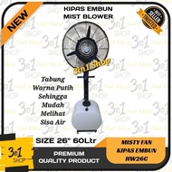 Kipas Angin Embun Misty Fan 26" 60 liter Blower Misty Cool 26 inch