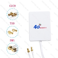 🔥Ready Stock 🔥| 2M cable 3G 4G LTE Antenna External Antennas for Huawei ZTE 4G LTE Router Modem Aerial with TS9/ CRC9/ SMA Connector
