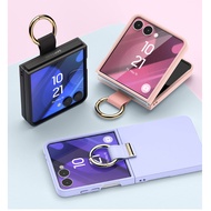 Z Flip8◀Korea GOOSPERY GALAXY{Z Flip7/Z Flip6/Z Flip5/4}Phone Case Hard Cover Gold Hand Ring