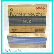 SBS Payment Voucher NCR 50 set x 2 ply (pack/10 books )