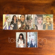 SNSD Girls'/ Generation TTS/ Oh/GG Photocard Taeyeon Jessica Sunny Yuri Hyoyeon Sooyoung Seohyun