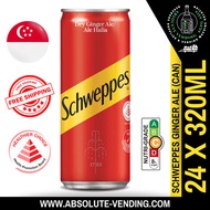 SCHWEPPES Ginger Ale 320ML X 24 (CAN)- FREE DELIVERY within 3 working days!