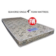 Seahorse Single 4inch Foam Mattress
