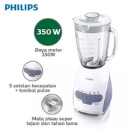 Philips Blender Tabung Kaca 2 Liter HR-2116/30 Biru