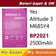 Yes Altitude 3 M685Y4 BP2021 Yes 3 Battery HP Bateri Fon Cikgu phone M685 Jaringan Prihatin B40