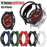 Protective Case for Samsung Galaxy Watch 6 Classic 43mm 47mm Cover for Samsung Galaxy Watch6 Classic