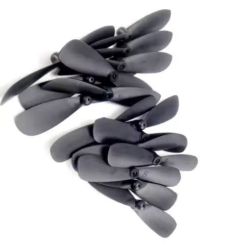 AB Props 46mm Nylon Propellers - 0.8mm Shaft for Coreless Motor 610 612 614 615 716 RC Airplane