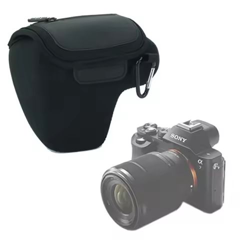 Neoprene Soft Camera case bag for Fuji X-T3 X-T2 X-T100 X-S10 X-S20 X-T30 SONY A7C A7CR Canon R10 R5