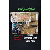 SHARP REFRIGERATOR MAIN PCB BOARD ORIGINAL PART SJ-P691M SJ-P791M SJP691M SJP791M (061)