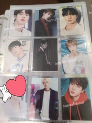 BTS 日專 The Best 小卡 Jin 小卡set 金碩珍小卡set