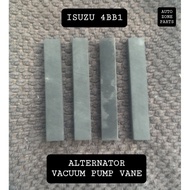 4 Pieces Alternator Vacuum Pump Vane for Isuzu 4BB1