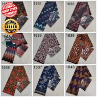 KAIN BATIK F&C COLLECTION /KAIN BATIK CORAK JAWA/ KAIN BATIK CORAK CLASSIC / KAIN SARUNG BATIK SIAP 