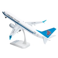 Assembled Simulation Aircraft Model Boeing B737MAX8 China Southern Airlines Airliner Gift Decoration