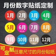 Round Color Number Stickers Letter Stickers Number Stickers Text Stickers Size Stickers Arbitrary Sh