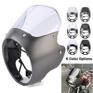 GB 350 Headlamp Windscreen Motorcycle Front Headlight Fairing Protection Windshield For Honda GB350 