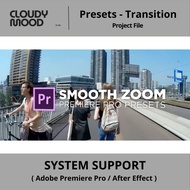 Smooth Zoom Transition Preset - Adobe Premiere Pro / After Effect