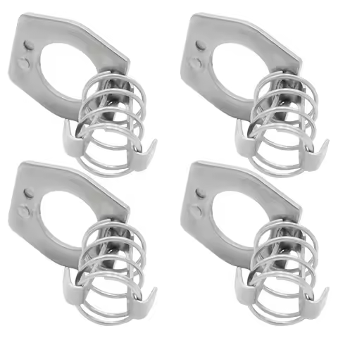 4Pcs Stainless Steel Cam Latch for Camper Water Heater Door Metal Hot Water Heater Cover Fastener Ru