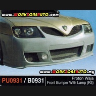 B0931 Proton Waja Fiber Front Bumper With Signal Lamp (R3)