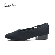 Sansha French Three Sanders Cultural Dance Children's Canvas Ballet Dance Shoes Teacher Practice Exa