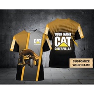 Personalized Cat Caterpillar Tshirt / Baju Microfiber Jersi / Jersey Sublimation / Tshirt Jersey