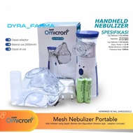 Nebulizer Portable Omicron JSL-W302 + Adaptor/Alat Bantu Pernafasan Nebulizer Omicron JSL W302 Bonus