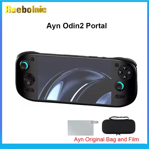 Ayn Odin2 Portal with Bag and Film Handheld Game Console 8Gen2 Base Pro Max Odin2 Portal 7Inch Scree