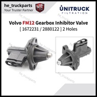 UNITRUCK Volvo FM12 Gearbox Valve / Inhibitor Valve /  High Low Valve (2 Holes) 1672231 / 2880122