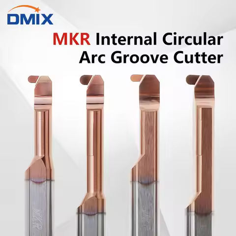 DMIX Internal Groove R Cutter Fine Boring Tool MKR Small Bore Arc Groove Cutter Machining Center Sea