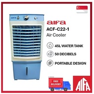 Aifa ACF-C22-1 Evaporative Air Cooler Portable Cooling Mist Fan Oscillating Louvers