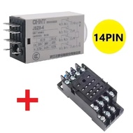 FZOriginal CHINT JSZ6-4 JSZ6-2 H3Y-4 H3Y-2 Power On time Delay Relay DC 24V AC 220V 1S 5S 10S 60S Ti