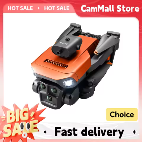 K6 Max Drone 8K WIFI GPS Professinal Three Cameras Wide Angle Optical Flow Four-way Obstacle Avoidan